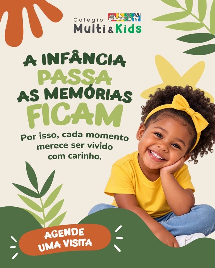 Criativo de educação infantil · Multi Kids